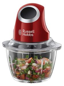 Πολυκόπτης Multi Russell Hobbs Desire 24660-56, 200W, 500ml, Γυάλινο μπολ, Κόκκινο χρώμα