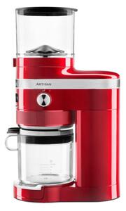 Ηλεκτρικός μύλος καφέ Artisan KitchenAid 5KCG8433ECA, 150W, 340 g, 70 βαθμοί λείανσης, Αυτόματη απενεργοποίηση, Apple Candy Red