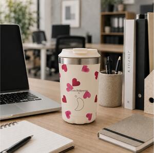 Ποτήρι Θερμός Original Emma Bridgewater Chilly's με χωρητικότητα 340ml και διατήρηση θερμοκρασίας 6h ζεστό - Hearts
