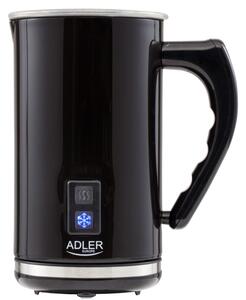 Συσκευή για Αφρόγαλα Adler AD 4478, 500W, 240 ml, Αντικολλητική επίστρωση, Προστασία STRIX, Μαύρο