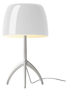 Foscarini - Lumiere Grande Επιτραπέζιο Φωτιστικά G9 Alu/Λευκό Foscarini