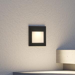 Arcchio Φωτιστικό τοίχου LED Zamo, μαύρο, 11 cm, IP65, ρυθμιζόμενος, Μαύρο, Διάδρομος, Μέταλλο, σύγχρονο