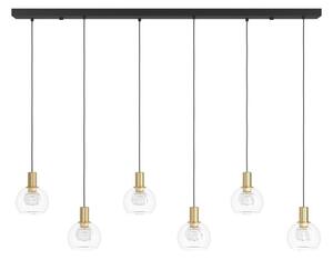 Κρεμαστό Φωτιστικό Οροφής 6xLED 5,4W Ορείχαλκος Dimmable Terque 390281 Eglo