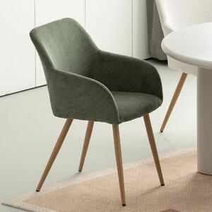 Καρέκλα Τραπεζαρίας (60.5x55x83) Spitishop Tiyana Green