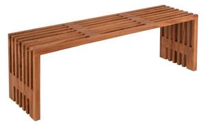 Παγκάκι Nya HM9829 139,5x34,5x48,5cm Από Μασίφ Ξύλο Natural-Teak