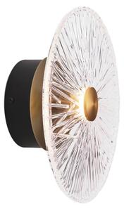 MAXLIGHT W0356 - Φωτιστικό τοίχου LED ALLURE LED/5W/230V διάμετρος 28 cm χρυσό/διαφανή