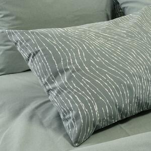 Ζεύγος Μαξιλαροθήκες (50x70) Melinen Casual Line Brooke Grey