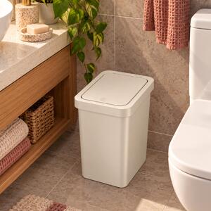 Κάδος Απορριμμάτων (27x18x26.5) T-D 8lt Beige 6514161