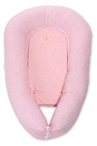 Μαξιλάρι Θηλασμού / Φωλιά 3in1 Baby Nest Pink Lorelli