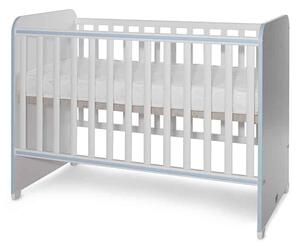 Βρεφικό κρεβάτι SWEET DREAΜ 60x120εκ. White & Baby Blue 10150540039A Lorelli