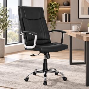 Καρέκλα Γραφείου (63x62.5x120) Spitishop Manager Black