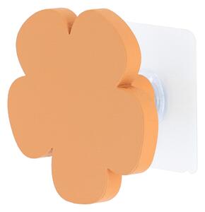 Κρεμαστράκι Αυτοκόλλητο (8x4.6x4.8) T-D Flower Ochre 9090123