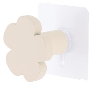 Κρεμαστράκι Αυτοκόλλητο (5x4.2x5) T-D Flower Ivory 9089105