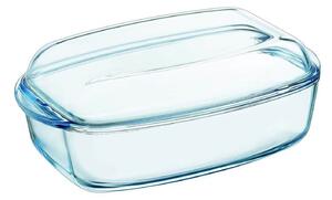 Πυρίμαχο σκεύος Slow Cook Pyrex με καπάκι, χωρητικότητα 4.5lt και διαστάσεις 33x20x14cm