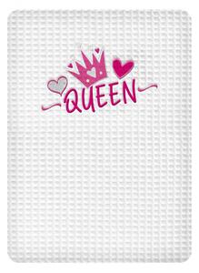 ΚΟΥΒΕΡΤΑ ΠΙΚΕ ΑΓΚΑΛΙΑΣ 80X110 ADAM HOME QUEEN WHITE