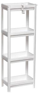 Ραφιέρα Δαπέδου 4 Θέσεων (35.5x23x100) T-D 98170100 White