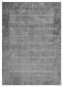 Χαλί Χειροποίητο Smooth Carved Rug Grey - 200X300