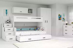 Κουκέτα Max Plus White 120×200cm (Δώρο τα Στρώματα)