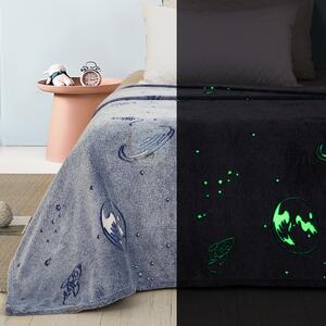 Κουβέρτα Παιδική Fleece Φωσφοριζέ 160×220 ADAM HOME 102