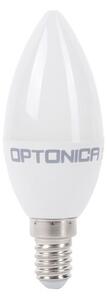 OPTONICA LED λάμπα candle C37 1429, 8W, 4500K, 710lm, E14