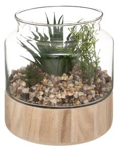 Τεχνητό Φυτό Σε Γυάλα A-S Terrarium 173060