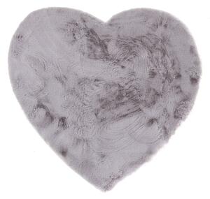 Παιδικό χαλί Bunny Kids Heart Silver Royal Carpet - 100×100 cm