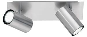 Σποτ Δίφωτο Trio Lighting Marley Silver 802400207
