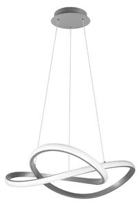 Φωτιστικό Οροφής Μονόφωτο LED Dimmable RL Course Silver R32051407