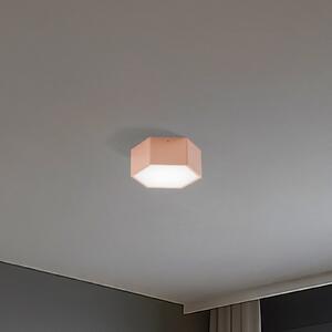 Argon Φωτιστικό οροφής LED Libre, ροδακινί, ατσάλι, 3.000 K, Μπεζ, Σαλόνι / τραπεζαρία, Μέταλλο