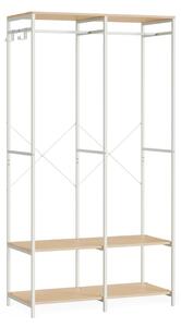 Κρεμάστρα Songmics Μπεζ 94.5x40x180 cm