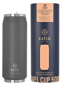 Θερμός Travel Cup Save The Aegean Fjord Grey Estia 500ml