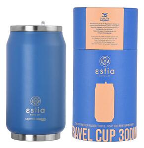 Θερμός Travel Cup Save The Aegean Denim Blue 300ml