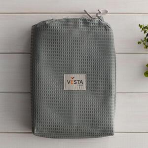 Κουβέρτα 1065 Πικέ Grey Vesta Home