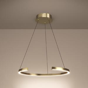 Stars of Light Φωτιστικό οροφής LED Labonete χρυσό 80cm 1 λάμπα CCT, ρυθμιζόμενος, Χρυσό / Ορείχαλκου, Σαλόνι / τραπεζαρία, Αλουμίνιο, σύγχρονο