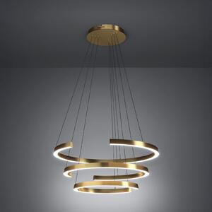 Stars of Light Φωτιστικό LED Labonete χρυσό 80 εκ. 3 λάμπες CCT, ρυθμιζόμενος, Χρυσό / Ορείχαλκου, Σαλόνι / τραπεζαρία, Αλουμίνιο, σύγχρονο