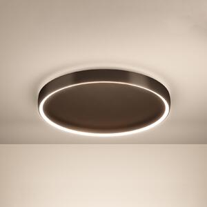 Stars of Light Φωτιστικό οροφής LED Trabuco μαύρο/καφέ 55 cm, ρυθμιζόμενος, Καφέ / Σκουριάς, Σαλόνι / τραπεζαρία, Αλουμίνιο, σύγχρονο