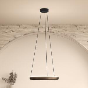 Stars of Light Φωτιστικό οροφής LED Trabuco, καφέ, Ø 80 cm CCT, ρυθμιζόμενος, Καφέ / Σκουριάς, Σαλόνι / τραπεζαρία, Αλουμίνιο, σύγχρονο