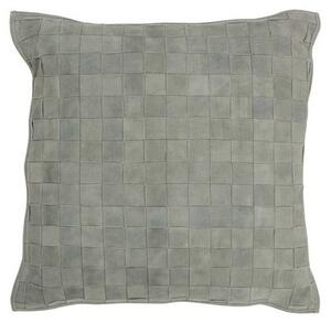 Μαξιλάρια J-line COUSSIN CARR PETIT CUIR VE (45x45x8cm)