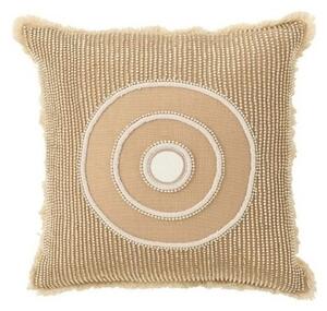 Μαξιλάρια J-line COUSSIN CERCLE IBIZ CO BLA/BEI (49.5x49.5x4cm)