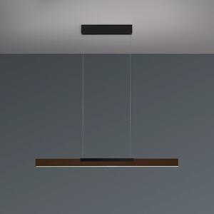 BOPP Bopp LED κρεμαστή λάμπα Nano 2.0, μήκος 100 cm, μπρονζέ/μαύρο, ρυθμιζόμενος, Μπρούτζινο / Αντικέ ορείχαλκου, Σαλόνι / τραπεζαρία, Αλουμίνιο, σύγχρονο