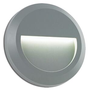 Απλίκα LED Εξωτερικού Χώρου Aca SLIM02N Grey