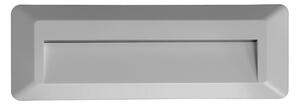Απλίκα LED Εξωτερικού Χώρου Aca SLIM32N Grey