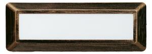 Απλίκα LED Εξωτερικού Χώρου Aca SLIM31NR Rust