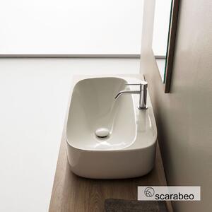 Scarabeo Moon 5505 White 70x42 - Επιτραπέζιος νιπτήρας μπάνιου