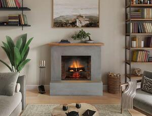 Ηλεκτρικό Τζάκι TAGU Rolf PowerFlame 2 με ισχύ 1400W, Wi-Fi, ρυθμιζόμενο θερμοστάτη και διαστάσεις 110x35x100cm