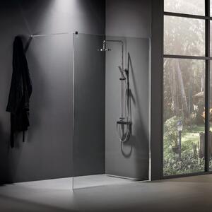 Devon IWIS Walk-in Chrome Clean Glass 50x200 - Διαχωριστικό Ντουζιέρας Διάφανο