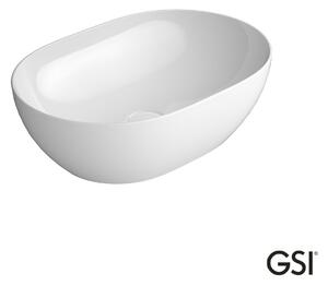 GSI Pura 8860 White 50x35 - Επιτραπέζιος νιπτήρας μπανιου