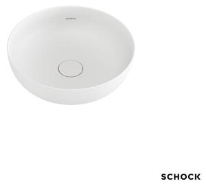 Schock CLight Marmorin 68501 White Matt Ø39 - Επιτραπεζιος Μαρμαρινος Νιπτηρας