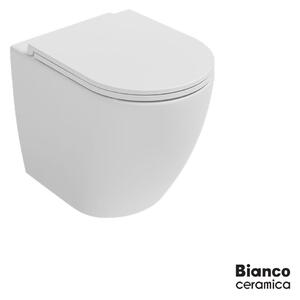 Bianco Ceramica Lenta 52 Rimless 380300C BTW - Λεκανη Δαπεδου