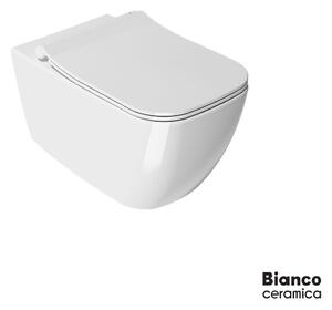 Bianco Ceramica Mizo Rimless 361600SC White - Κρεμαστη Λεκανη